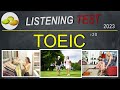 TOEIC Listening Test 20. TOEIC Asia set. Japan examination 2023