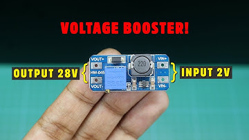 How a Voltage Booster Works? | MT3608 DC Booster Module