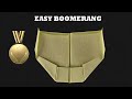 HOW TO FOLD BOOMERANG PAPER AIRPLANE FLY BACK HOW TO FOLD BOOMERANG PAPER AIRPLANE FLY BACK