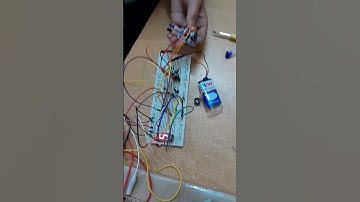 The Number Change in the 7-Segment Display using IR Proximity Sensor | Robotics | STEM