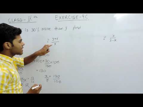 Exercise 9C Question 10 (i,ii,iii) - ICSE Solutions for Class 7th Maths Percentage