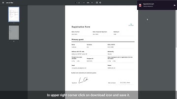 How to add Registration Form through the booking card in the HotelFriend System