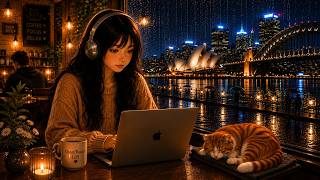 ☕ Late Night Café in Sydney | Cozy Café Lofi with Baekseol & Ginger 🌙 screenshot 5