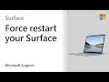 How to force restart your Surface | Microsoft