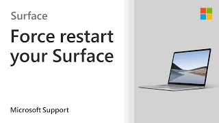 How To Force Restart Your Surface | Microsoft