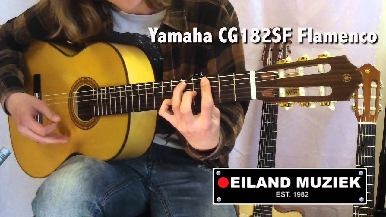 Yamaha CG182SF Flamenco - YouTube