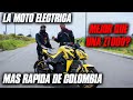 La moto Eléctrica mas Rápida de Colombia!! le gana a una Z1000??