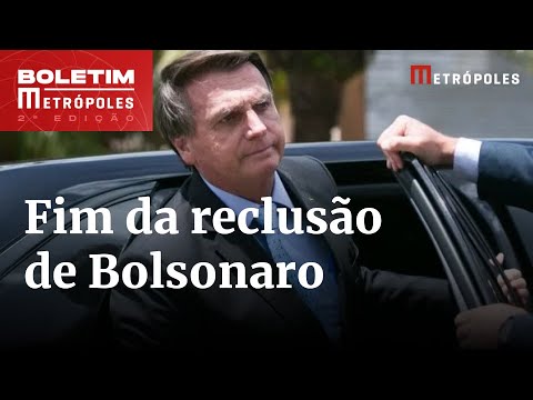 Bolsonaro volta ao Palácio do Planalto após 20 dias recluso | Boletim Metrópoles 2º