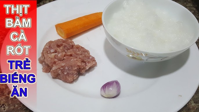 3. Các phương pháp nấu cháo thịt bằm cà rốt