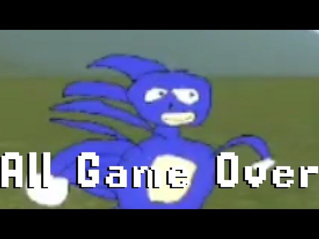 FNF vs SONIC.EXE ALL DEATH ANIMATION / GAME OVER SCREEN (FNF Mods) 