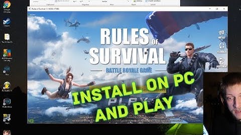 How To Play Rules Of Survival On Computer