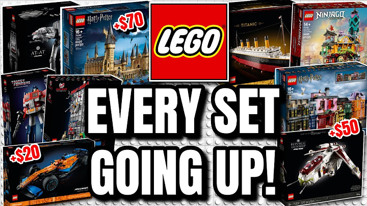 ALL 125+ SETS GOING UP IN PRICE! (THIS IS CRAZY!?)