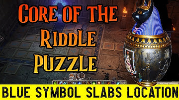 Core of the Riddle Puzzle - Pathfinder: Wrath of the Righteous (Blue Slabs Location)