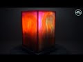 Epoxy resin lamp. [ Epoxy night lamp ]. DIY lamp. Night light