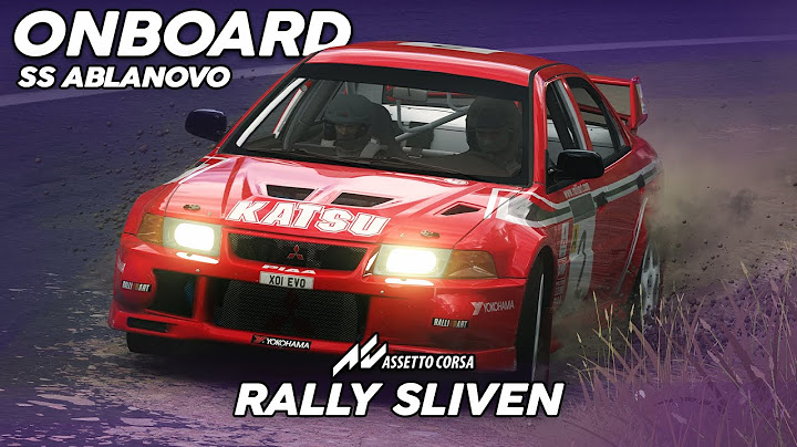 Real Rally Stage SS Ablanovo Onboard | Bulgarian Rally Sliven in Assetto Corsa!