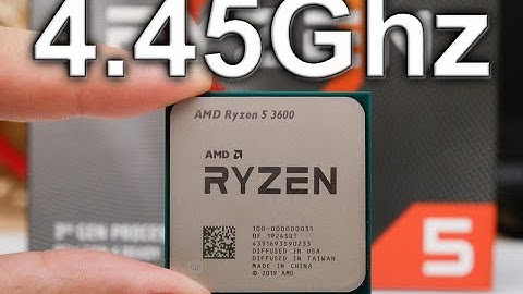 Ryzen 5 3600 to 4.45Ghz!!! Cinebench R20 Benchmark