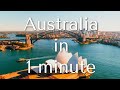  explore sunny and beautiful australia  by one minute city