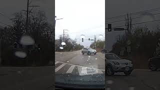 same intersection, different day #shorts  #cars #closecall #dashcam #roadrage