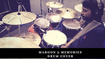 MAROON 5 - MEMORIES - DRUM COVER