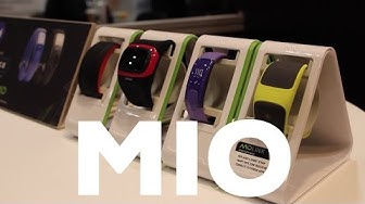 Mio fitness trackers at Wearable Technology Show 2016