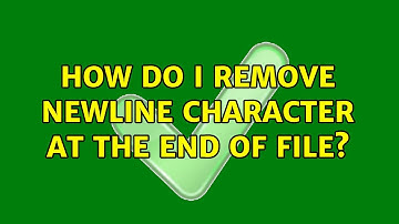 Unix & Linux: How do I remove newline character at the end of file? (4 Solutions!!)