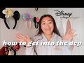 how to get into the dcp || disney college program