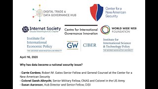 DataGovHub webinar: Why has data become a national security issue? Wealth
