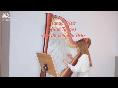 ABRSM Harp Exam Grade 4: TANGO TRISTE (Sad Tango) . Alfredo Rolando Ortiz - Composer. 豎琴