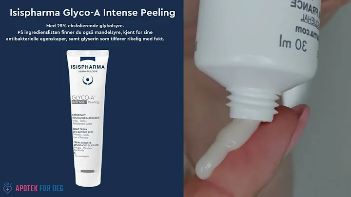 Isispharma Glyco A Intense Peeling  | Isispharma erfaring  | Isispharma peeling  | Isispharma Norge