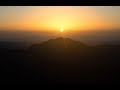 Восход солнца на горе Синай Моисея. TimeLaps.
