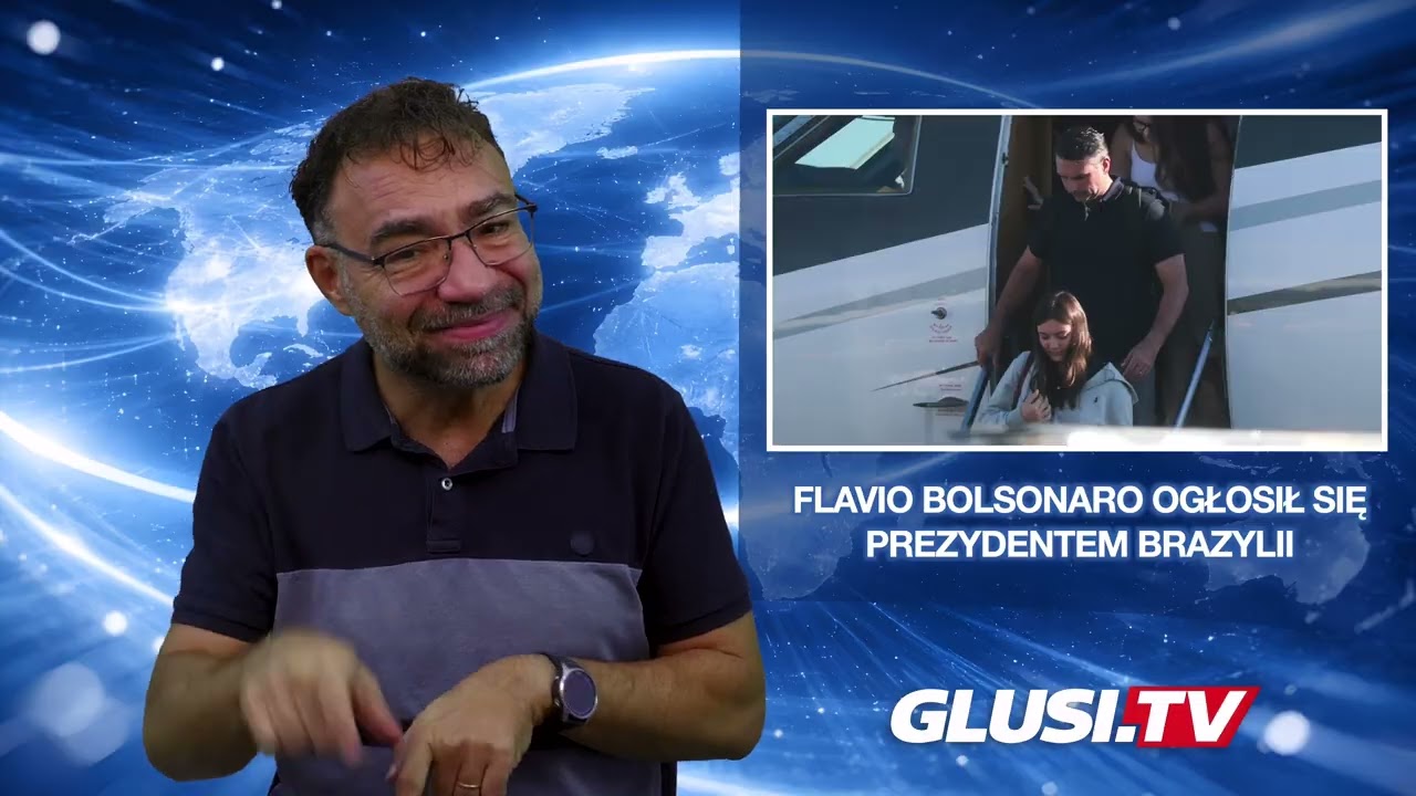 Flavio Bolsonaro ogłosił się prezydentem Brazylii