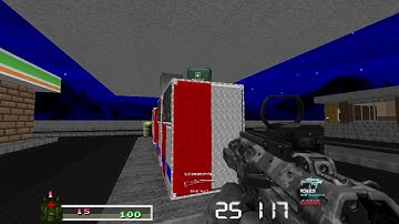 Call of DOOM Black Warfare - (Brutal Doom) Final Version - Release "Doom City Wad" Gameplay.