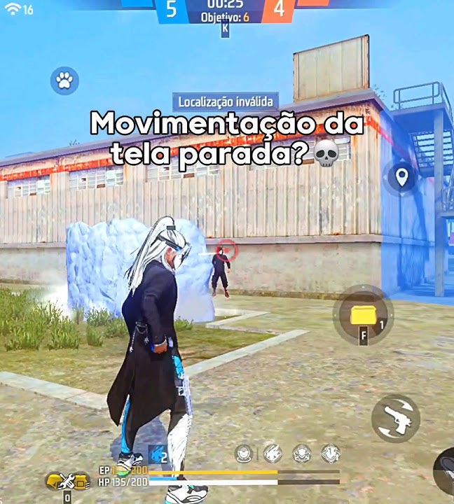 MOVIMENTAÇÃO DA TELA PARADA AO VIVO! 💀 #ff #freefire