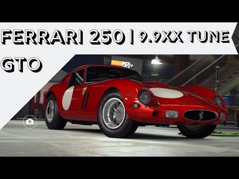 Ferrari 250 GTO Best Tune 9.9xx | CSR Racing 2