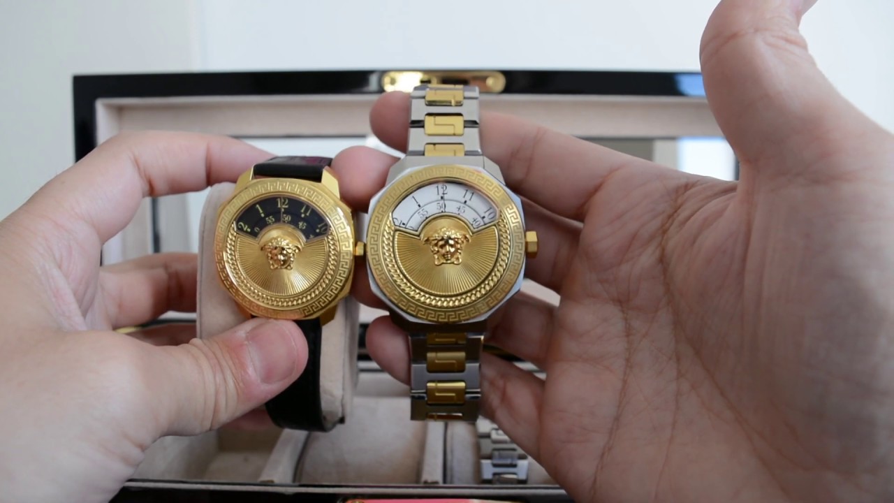 Versace Watch Dylos Automatic Limited Edition Gold VQI020015 - YouTube