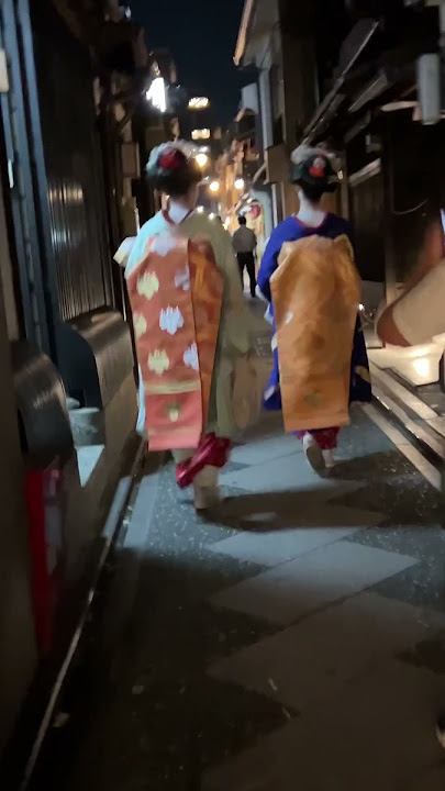 Geishas in Kyoto. #pontocho #geisha #japantrip