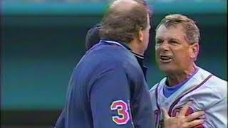 Atlanta Braves vs Florida Marlins (6-30-1996) "Another Classic Bobby Cox Confrontation"