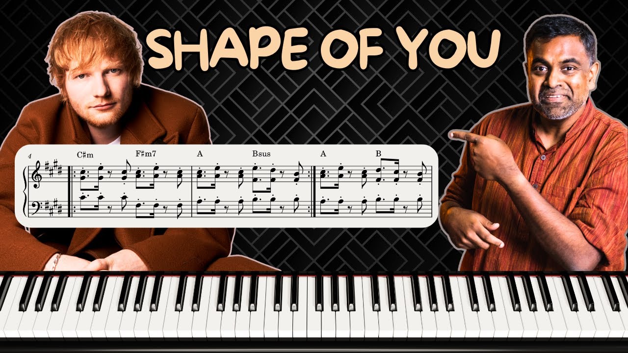 Shape of You on Piano – Hook, Melody & Fun Add-Ons!