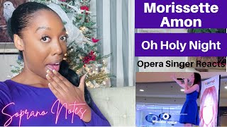 Opera Singer Reacts To Morissette Amon Oh Holy Night  Performance Analysis 