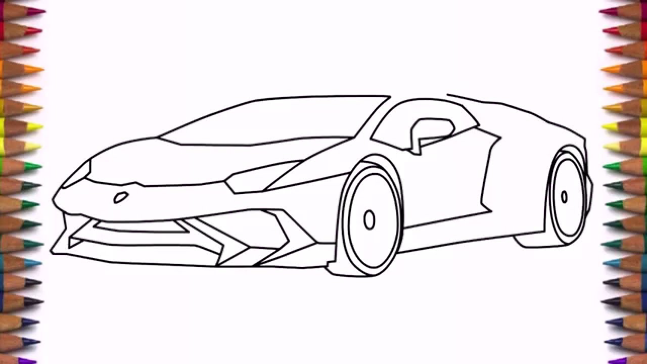 Creative How To Draw A Simple Car Sketch for Adult