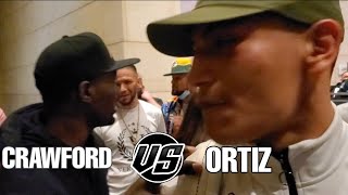 TERENCE CRAWFORD MEETS VERGIL ORTIZ AFTER FIGHT!