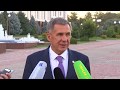 Шавкат Мирзиёев принял главу Татарстана (25.09.2017)
