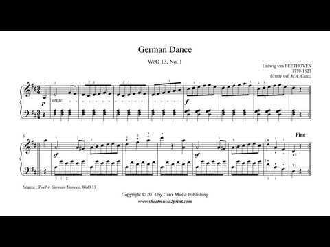 German Dance No. 10 In D Major