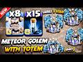 TH18 METEOR GOLEM Attack With TOTEM Town Hall 18 | Best TH18 Attack Strategy With METEOR GOLEM 2026