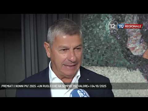 PREMIATI I NONNI PIU' 2025: «UN RUOLO CHE HA SEMPRE PIU' VALORE» | 04/10/2025