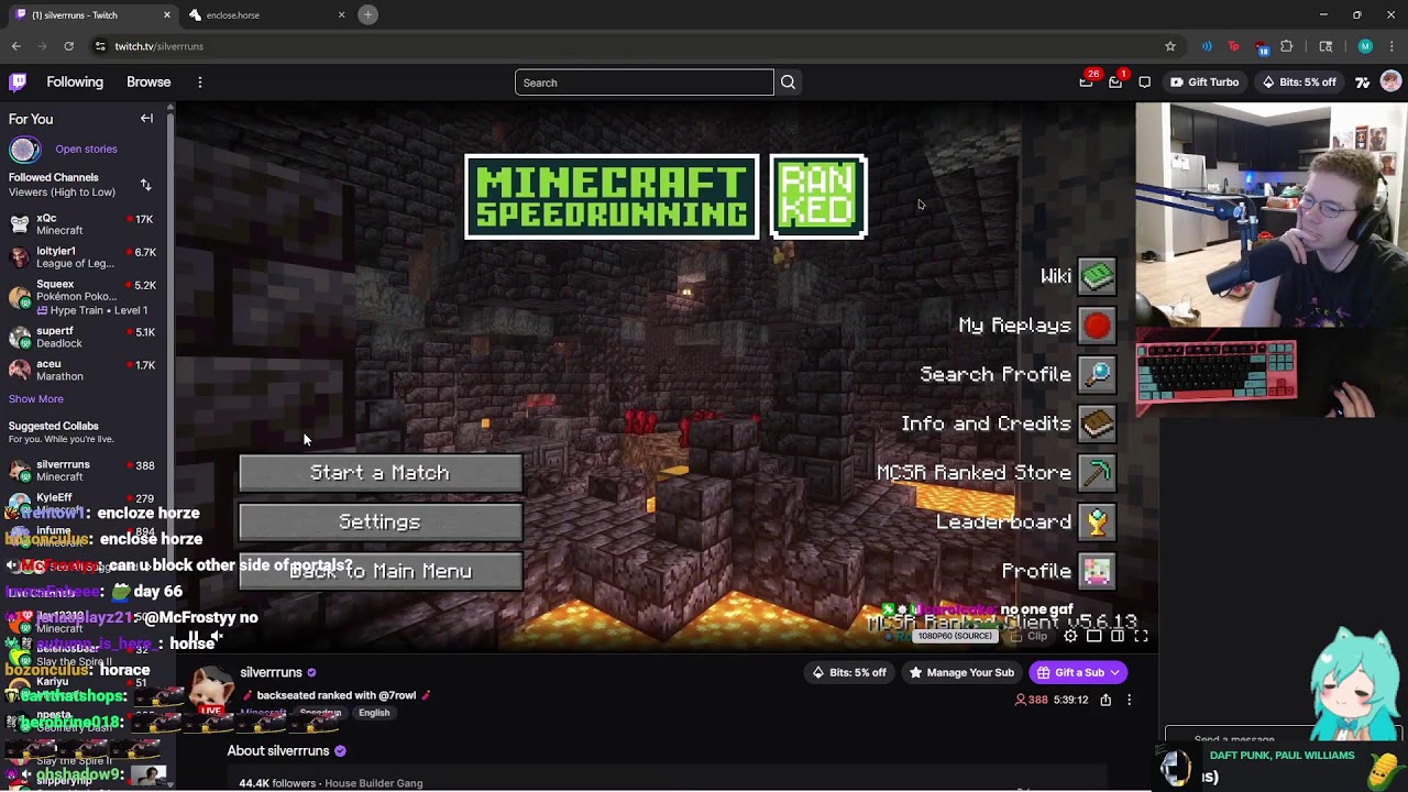 a beautiful day of ranked speedruns is upon us today