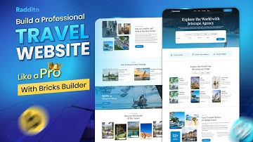 Create a Travel Agency Website | Bricks Builder + WordPress Full Tutorial #wordpress  #bricks