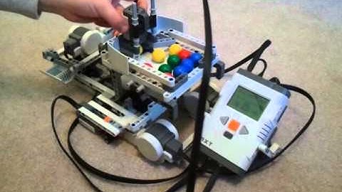 Mindstorm Color Sorter Catapult