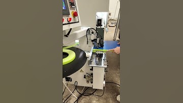 Fully automatic mini edge banding machine with pre-milling function #woodworkingmachinery #machine