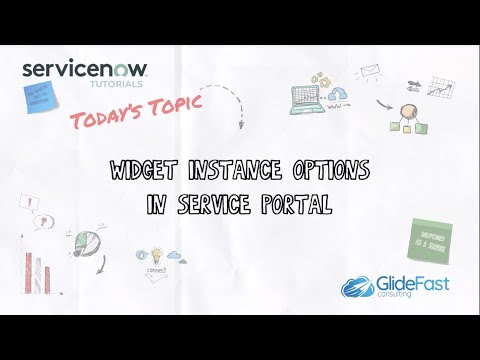 Widget Instance Options in Service Portal | ServiceNow Tutorials